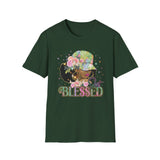 Just Blessed | Women's T-Shirt | Faith-Based |Inspirational| Plus Size|  Motivational | Spiritual Tee's| Unisex