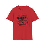 You Can't Take Nothing From Me Except Notes | Women's T-Shirt | Faith-Based |Inspirational| Plus Size|  Motivational | Spiritual Tee's| Unisex