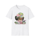 Just Blessed | Women's T-Shirt | Faith-Based |Inspirational| Plus Size|  Motivational | Spiritual Tee's| Unisex