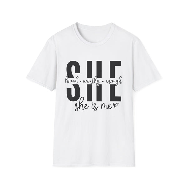 She is Me #2 | Women's T-Shirt | Faith-Based |Inspirational| Plus Size|  Motivational | Spiritual Tee's| Unisex