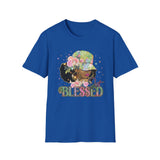 Just Blessed | Women's T-Shirt | Faith-Based |Inspirational| Plus Size|  Motivational | Spiritual Tee's| Unisex