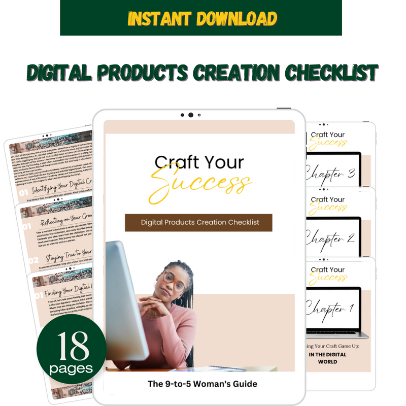 Digital Products Creation Checklist eBook