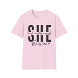 She is Me #2 | Women's T-Shirt | Faith-Based |Inspirational| Plus Size|  Motivational | Spiritual Tee's| Unisex