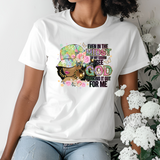 Even in the Midst God Is Working It Out | Women's T-Shirt | Faith-Based |Inspirational| Plus Size|  Motivational | Spiritual Tee's| Unisex