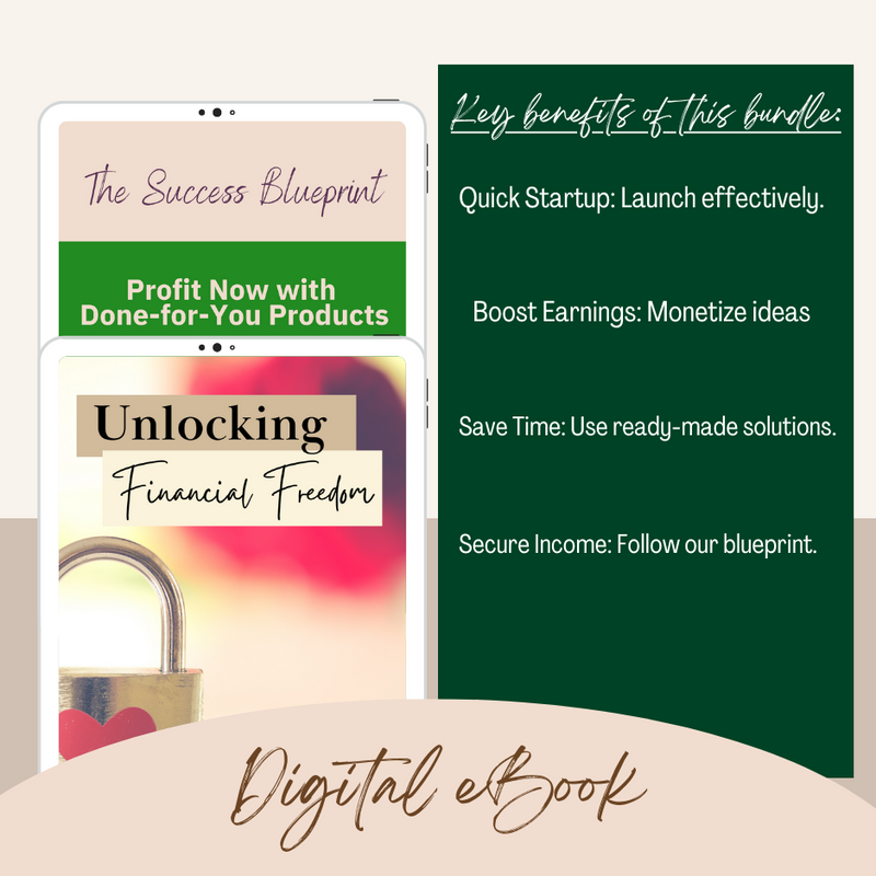 Beginner's Kit: The Financial Success Blueprint eBook Bundle