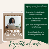 How To Structure Your Online Business For Beginners eBook