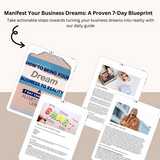 How To Bring Your Dream Business To Reality: 7 Day Challenge eBook