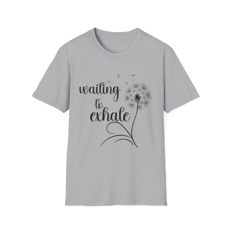 Waiting To Exhale | Women's T-Shirt | Faith-Based |Inspirational| Plus Size|  Motivational | Spiritual Tee's| Unisex