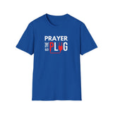 Prayer is the Plug | Women's T-Shirt | Faith-Based |Inspirational| Plus Size|  Motivational | Spiritual Tee's| Unisex