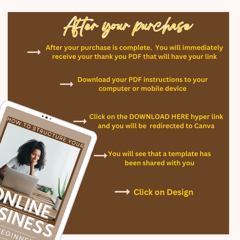 How To Structure Your Online Business For Beginners eBook