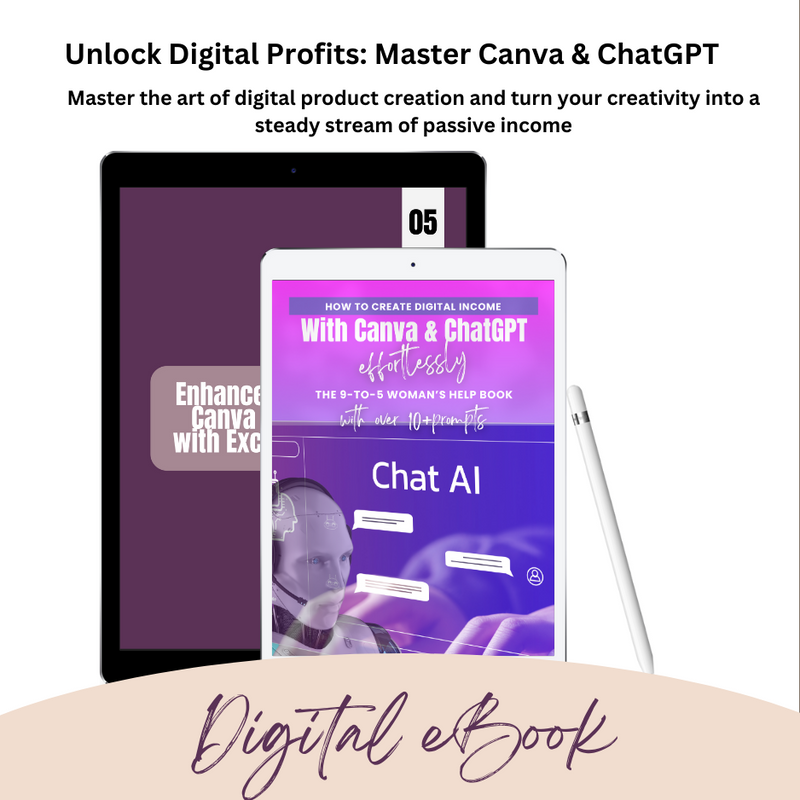 How To Create Digital Income With Canva & ChatGPT