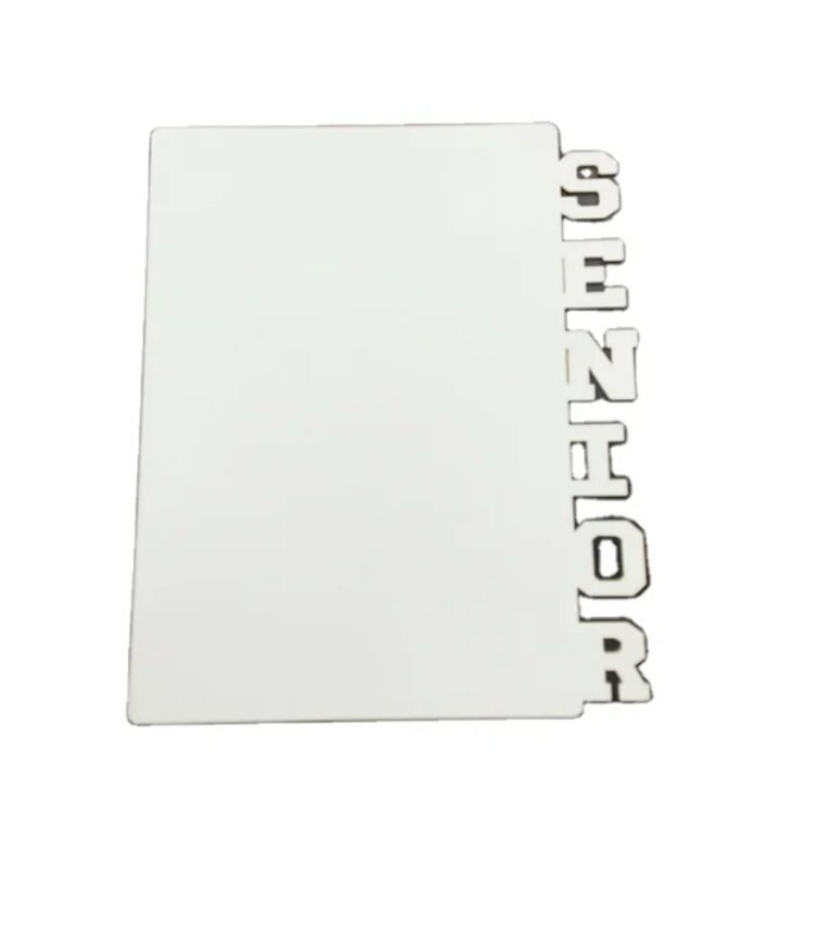 Sublimation Senior Photo Frame Plaque — MDF Wooden Blank | Graduation Keepsake Panel | Custom Personalized