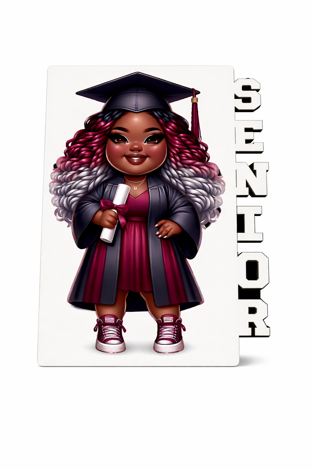 Sublimation Senior Photo Frame Plaque — MDF Wooden Blank | Graduation Keepsake Panel | Custom Personalized