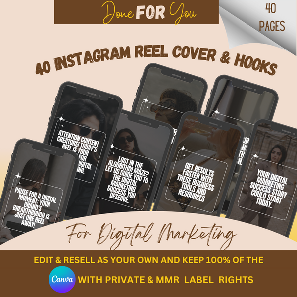 40 Instagram Reel Cover & Hooks