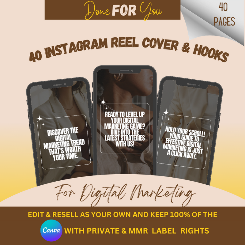 40 Instagram Reel Cover & Hooks