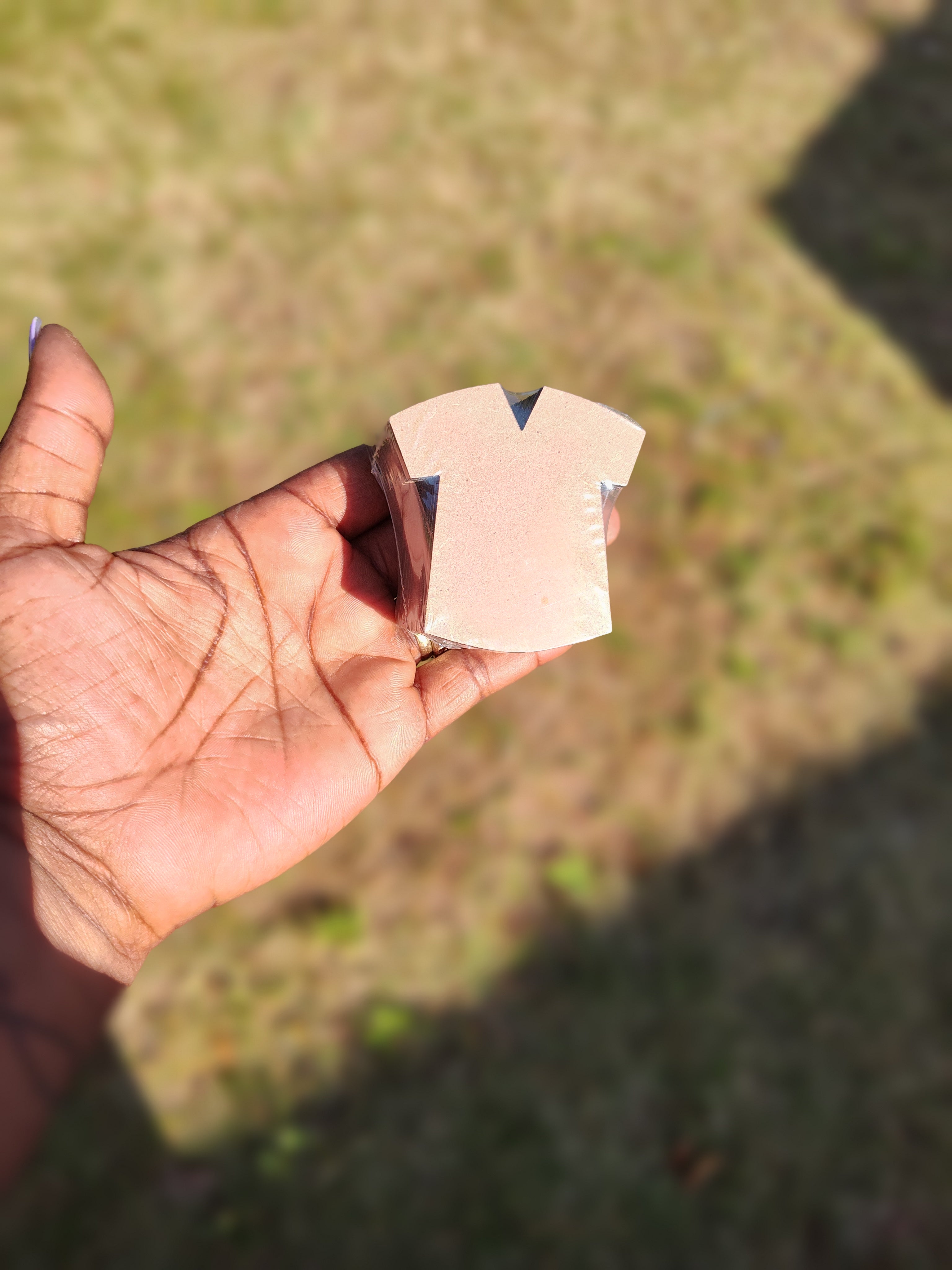 Sublimation Nurse Badge Reel Blank — Scrubs Shirt Shape MDF | Custom Personalized Healthcare Gift | Single-Sided Keychain Size
