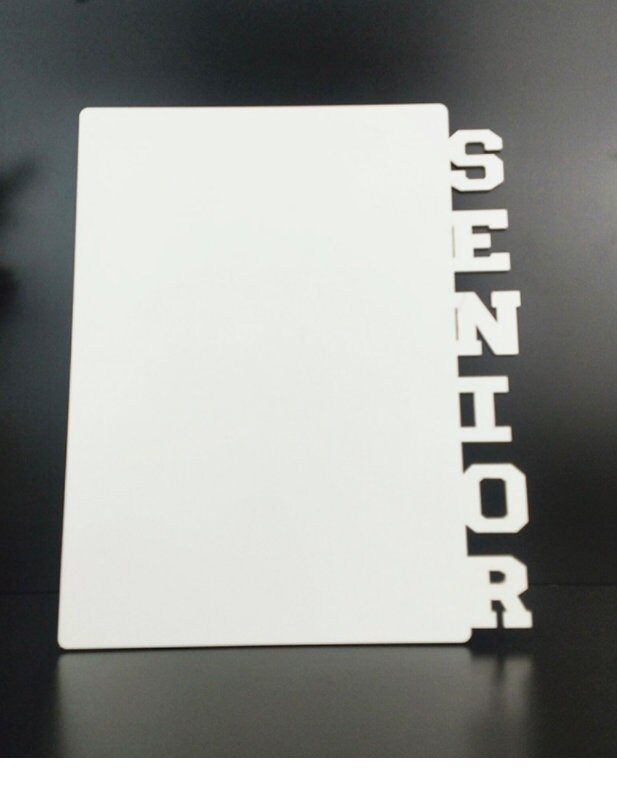 Sublimation Senior Photo Frame Plaque — MDF Wooden Blank | Graduation Keepsake Panel | Custom Personalized