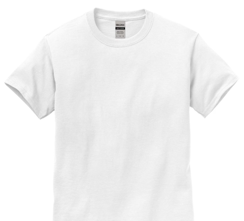 Gildan Youth Heavy Cotton T-Shirt Blank — Style 5000B | 5.3oz 100% Cotton Preshrunk | Kids Crew Neck | Vinyl & DTF Ready | Multiple Colors & Sizes